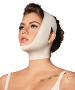 Faja facial postquirúrgica :Chin lift & jawline shaping ( Ref. C-049 / C-048 )