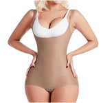 SP23NC | OPEN BUST DAILY USE BODYSUIT TUMMY CONTROL FOR WOMEN | ULTRA LIGHT MICROFIBER