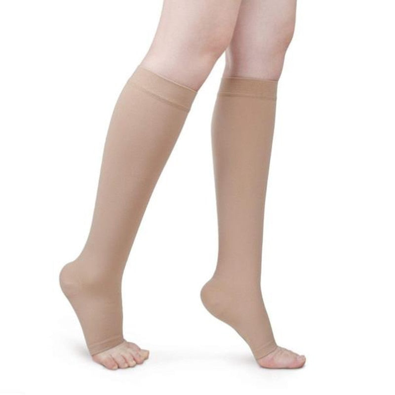 Elastic Knee High compression Stockings